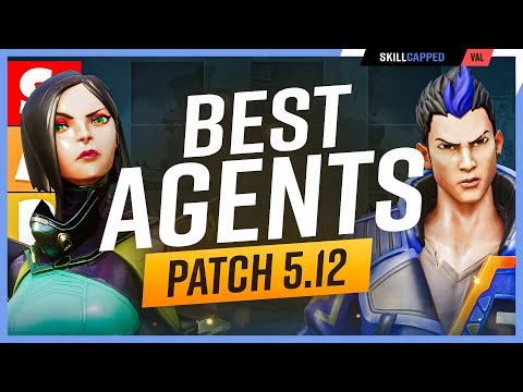 5 Best SOLO CARRY Agents on PATCH 5.12! - Valorant Agent Guide