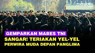 Download lagu Sangar! Teriakan Yel-Yel Perwira Muda Menggema Depan Panglima Agus, Gemparkan Mabes TNI mp3