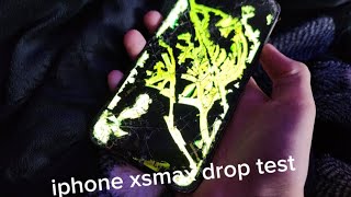 Iphone xsmax drop test