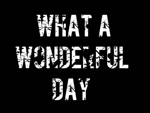 WHAT A WONDERFUL DAY / BOZZ feat.JELLVENOMMC'ｓ & DJ B-NIZE