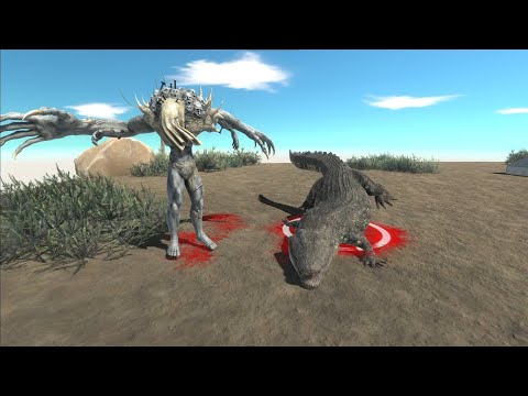 Watch until the end! Cool battle Scourge vs Purussaurus - Animal Revolt Battle Simulator ✅