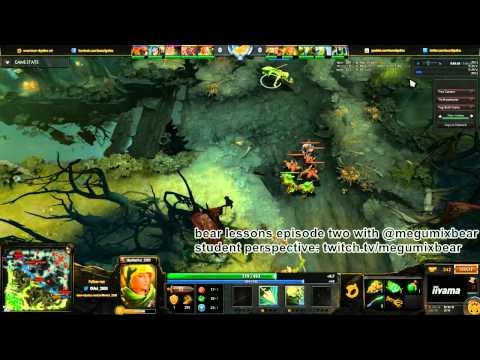 Dota 2 Bear Lessons #3: Feat. Aui_2000 and megumixbear