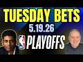 Tuesday NBA Playoff Picks - 5/19/26 l Craig Trapp & Indian Cowboy NBA Picks, Bets & Predictions