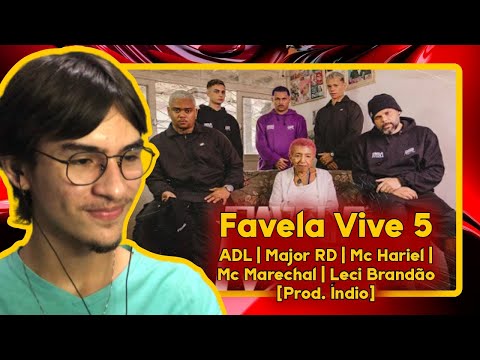 Favela Vive 5 - ADL | Major RD | Mc Hariel | Mc Marechal | Leci Brandão [Prod. Índio] (LUANREACT)