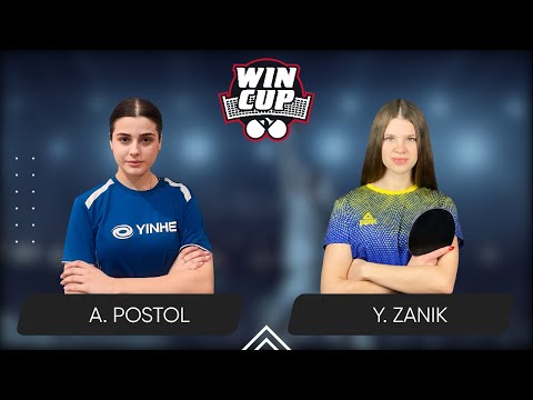 17:15 Anastasiia Postol - Yulianna Zanik West 4 WIN CUP 26.05.2024 | TABLE TENNIS WINCUP