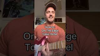 How to: On The Edge - Tokio Hotel. Go practice! #guitar #guitarlesson #fyp #tokiohotel #ontheedge