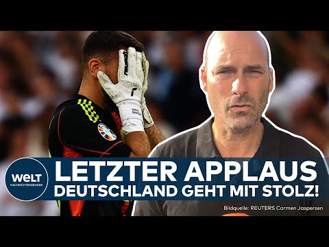 EM 2024: Das ist wahrer Stolz! Trotz Enttäuschung - Deutsche Fans gehen mit erhobenem Haupt!