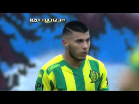 Pájaro, con lo justo. Lanús 0 - Aldosivi 0. Fecha 14. Primera División 2016.