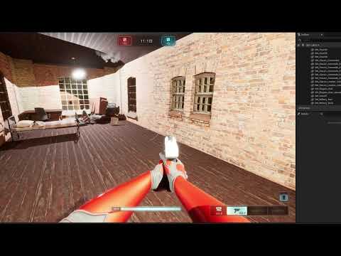 Using Unreal Engine 5 Chaos destruction to break apart a Static Mesh TV