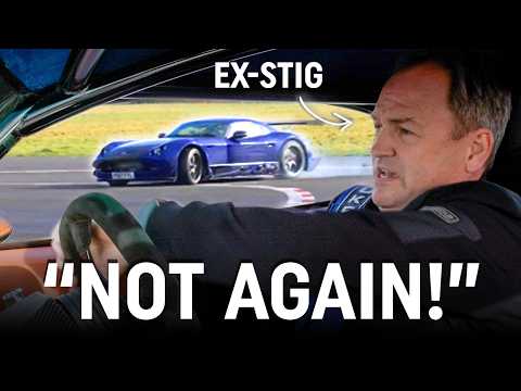 Ex-Stig Back At The Top Gear Track In a 1000bhp Cerbera Speed 12!