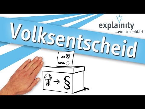 Volksentscheid – einfach erklärt