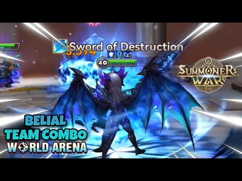 Belial Team Combo in World Arena Ep. 3 - Summoners War