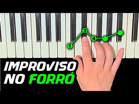 🔥 Como IMPROVISAR Forró no Teclado com a Escala Pentatônica (Passo a Passo)