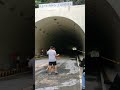 Honda CB400 SF Sound Check Kaybiang Tunnel