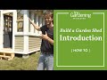 Build a Garden Shed - Introduction