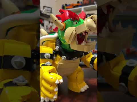 Lego BOWSER #71411 keep mouth Wide Open !