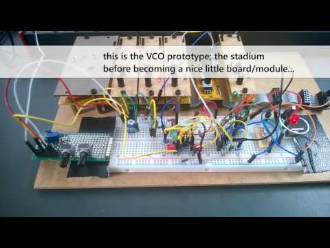 AE modular VCO and MIDI sequence (development sneak peek)