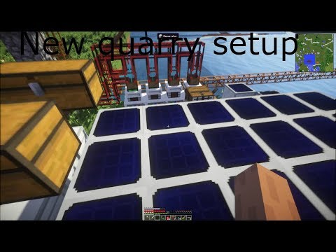 New quarry setup | Minecraft | Eps 56