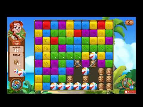 Lost Island Blast Adventure Level 899 NO BOOSTERS - A S GAMING