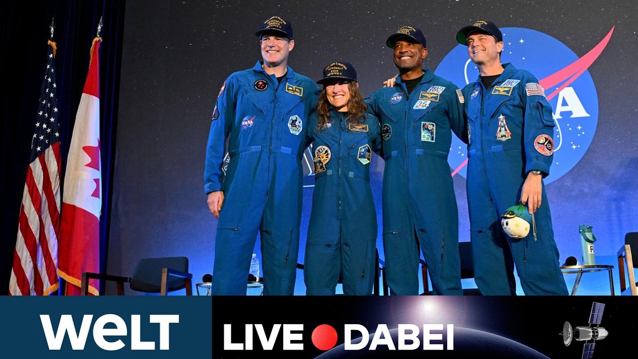 ARTEMIS 2: Astronauten packen aus! Pressekonferenz zur historischen Mond-Mission | NASA Livestream