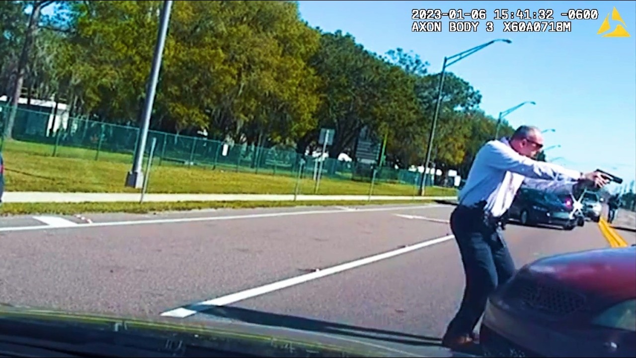 Suspect Starts Shooting at ATF Federal Agents