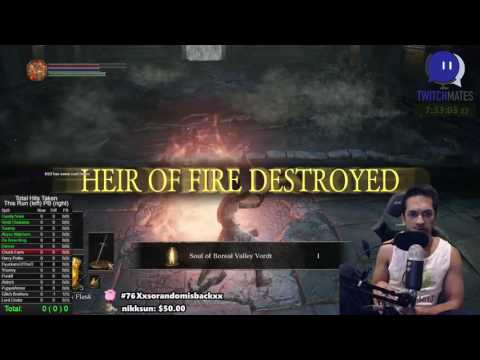 World First - 0 Hit/Death Run - Dark Souls 3