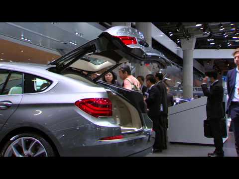 The BMW 5 Series GT facelift at the IAA