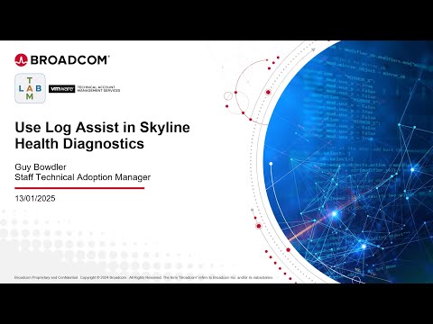 TAM Lab - Nano - Using Log Assist in Skyline Health Diagnostics