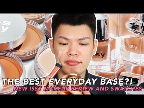 THE ULTIMATE EVERYDAY MAKEUP? ISSY FOUNDATION, SKIN BALM, PERFECTING POWDER | FULL REVIEW & SWATCHES