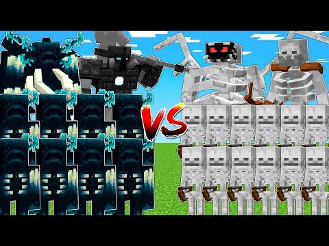 WARDEN vs SKELETON Army !