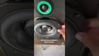 Video thumbnail for How to replace a blown ATC SCM20ASL low-mid speaker driver by Maroon Riddimz