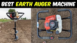 EARTH AUGER MACHINE  The Most Efficient Digging Ma