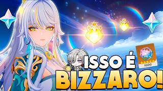 GASTOU 1000 GIROS pra ZIBAI C6R5… MAS VALEU APENA? | Genshin Impact tiros banner