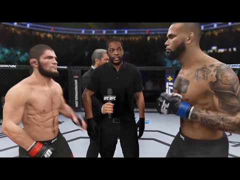 UFC 4 - Khabib vs. Thiago Santos - Eagle Fights 🦅