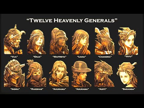Tactics Ogre Reborn (PS5)- 12 Heavenly Generals Guide/ Loot
