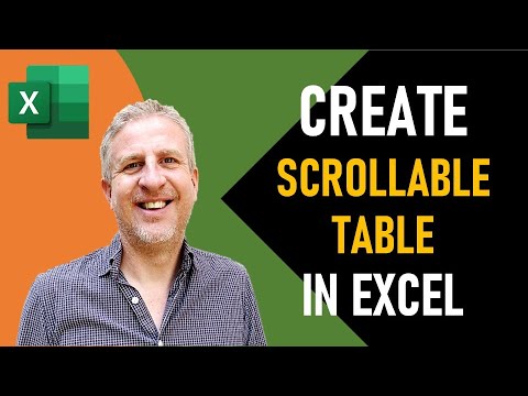 How to Simultaneously Freeze Rows and Columns in Excel