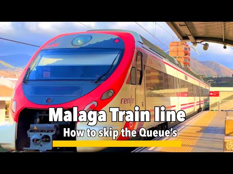How to use the Malaga Fuengirola trainline using a credit card. Skip the queues, no waiting,