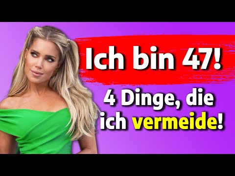 Sylvie Meis (47) Ich vermeide 4 DINGE und sehe 20 Jahre jünger aus!