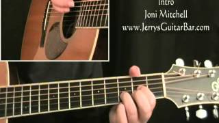 How To Play Joni Mitchell All I Want (intro only)