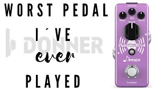 Video thumbnail for gear review #30 - Donner Mini Auto Wah Pedal Dynamic Wah Guitar Effect Pedal by hartguitar