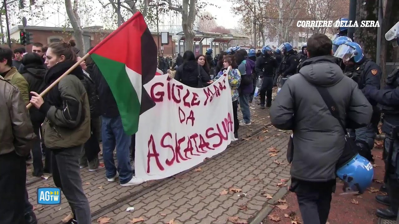 Torino, operazione al centro sociale Askatasuna
