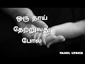 Oru thaai thetruvathu pol | ஒரு தாய் தேற்றுவது போல் | Tamil lyrics | Tamil Chris