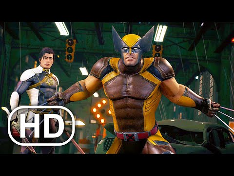 Marvel's Midnight Suns Wolverine Vs Sabretooth Fight Scene (2022) 4K ULTRA HD