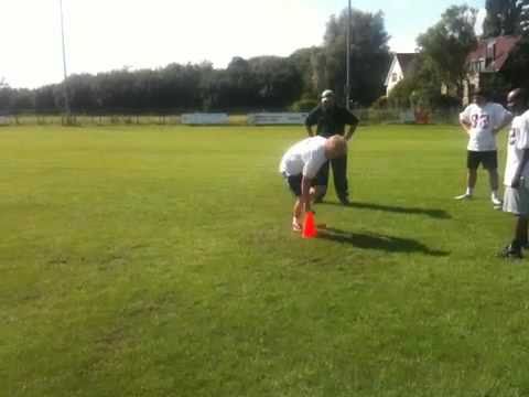 Rotterdam Trojans.. Fun drill