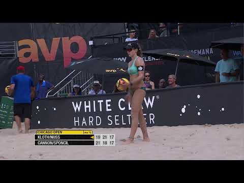 AVP Chicago Open | Cannon/Sponcil vs. Kloth/Nuss | Stadium Court | Gold Series