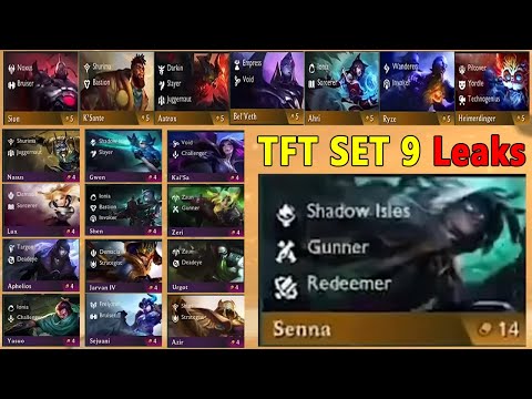 TFT SET 9 : 4 & 5 Cost All Units Gameplay + 14 Cost Senna