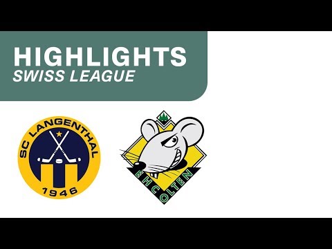 Langenthal vs. Olten 4:1 - Highlights Swiss League