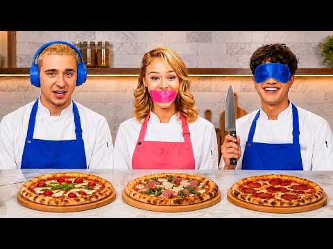 Blind, Deaf, And Mute Pizza Challenge!