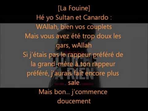 DJ SKORP FEAT LA FOUINE  SULTAN   CANARDO   TOUCHE   RIEN  SON PAROLES