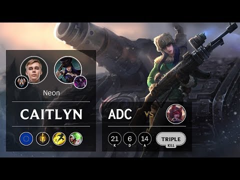 Caitlyn ADC vs Xayah - EUW Challenger Patch 9.23